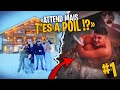 Inoxtag saute dans la piscine habillé à peine arrivé au Chalet des Croûtons ! #1