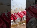 Cocoa Cola VS Car Tyer Challenge #experiment #challenge
