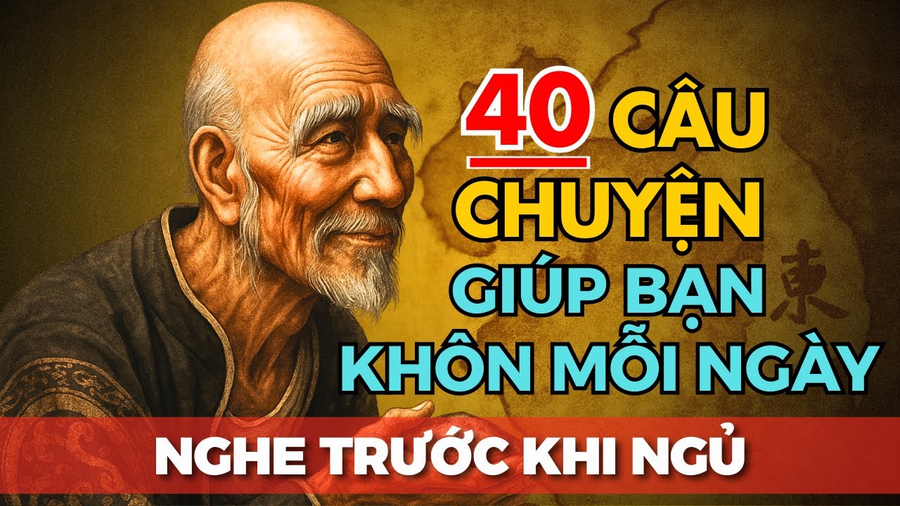 40 câu chuyện TRÍ TUỆ THÂM THÚY cổ nhân dạy giúp bạn KHÔN ĐẾN GIÀ | Tríết Lý Cuộc Sống