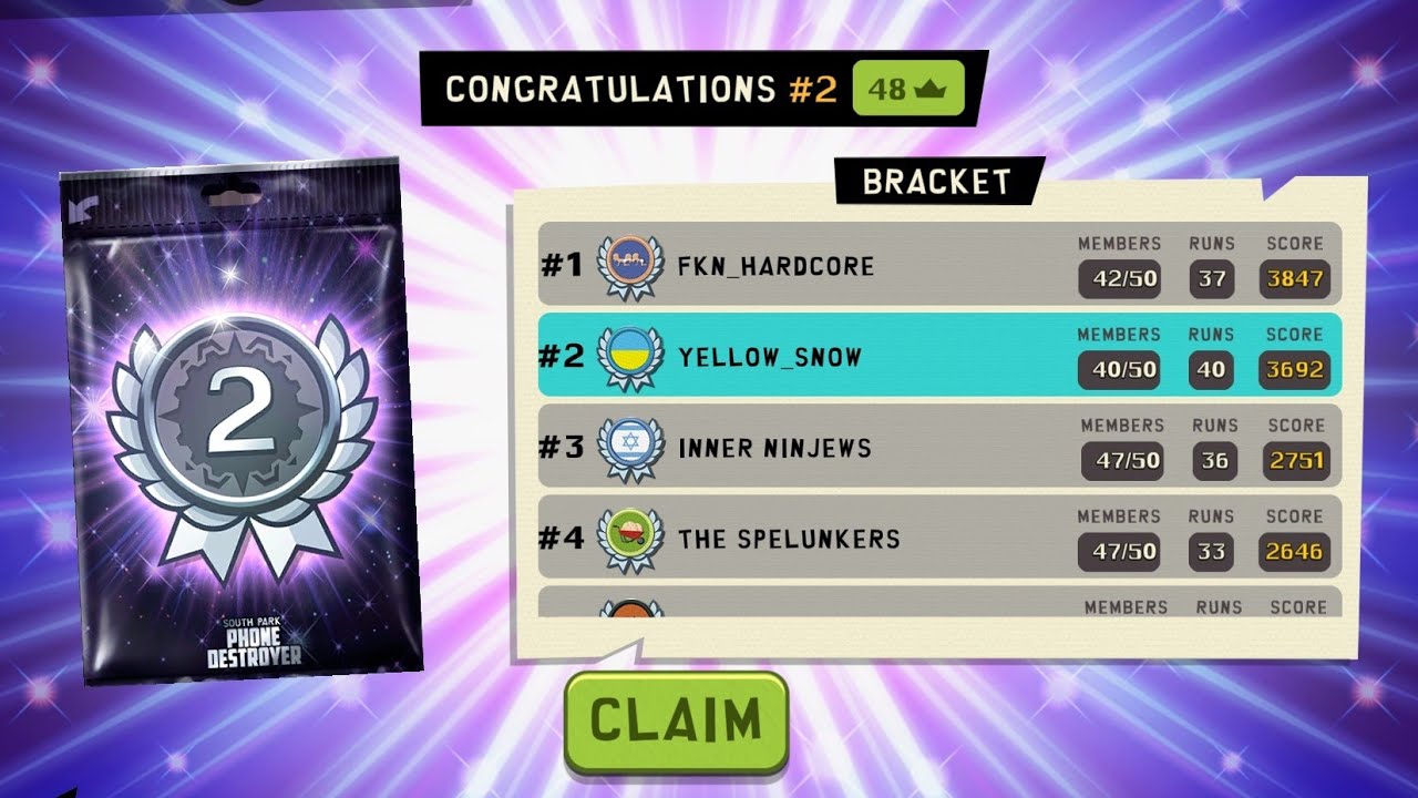 107 Week Team Wars Pack opening. South Park Phone Destroyer