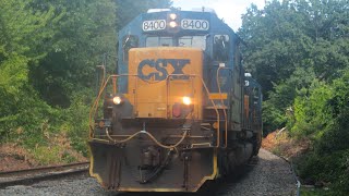 M427 working NC with 2 SD40-2’s [8-29-23]