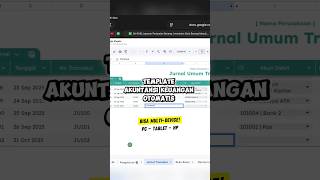 Template Google Sheets Laporan Keuangan Bulanan dan Tahunan UMKM