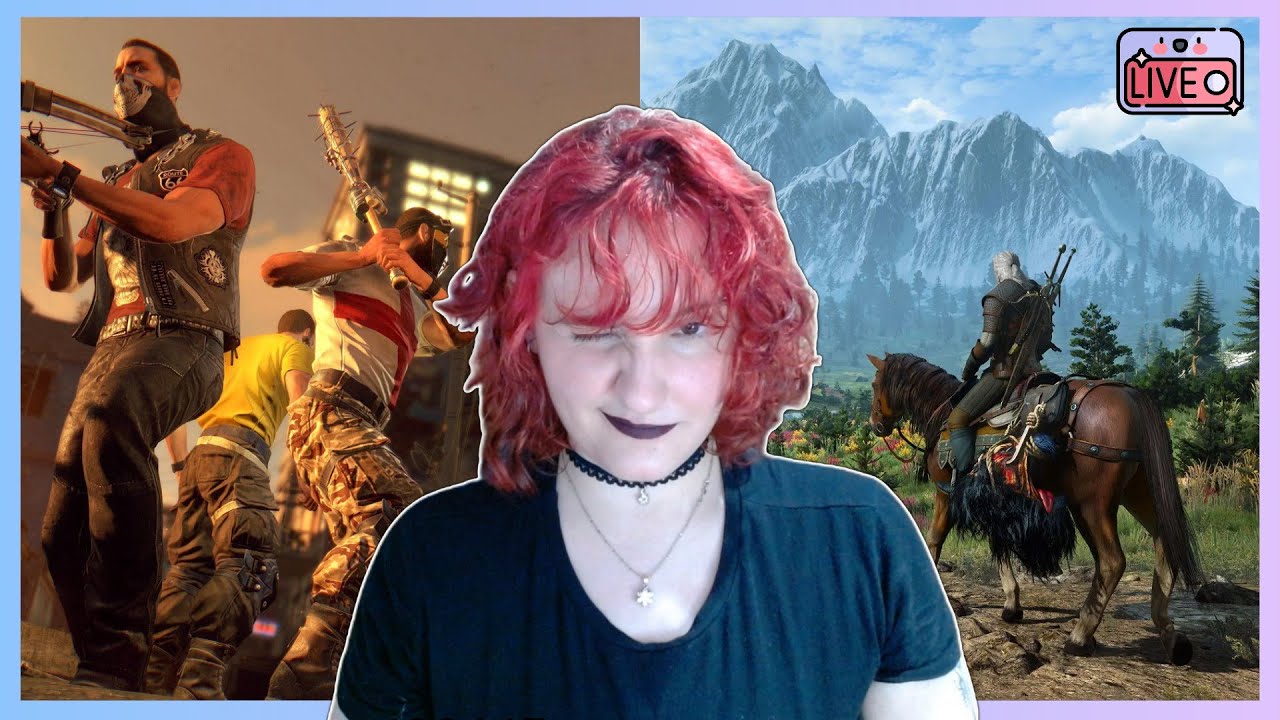 LIVE ♡  DUO CAOTICO ATACA DE NOVO - THE WITCHER 3 - DYING LIGHT - DEMONOLOGIST