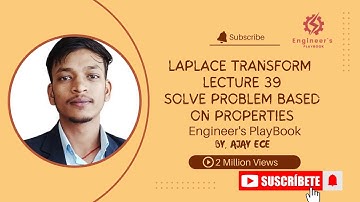 LAPLACE TRANSFORM: L39 SOLVE PROBLEM BASED ON PROPERTY|ENGINEERING MATHEMATICS|ALLBRANCH|BY AJAY ECE