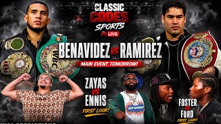 Benavidez vs Ramirez FINAL Predictions 🚨 | Zayas vs Ennis &amp; Foster vs Ford First Look 📱