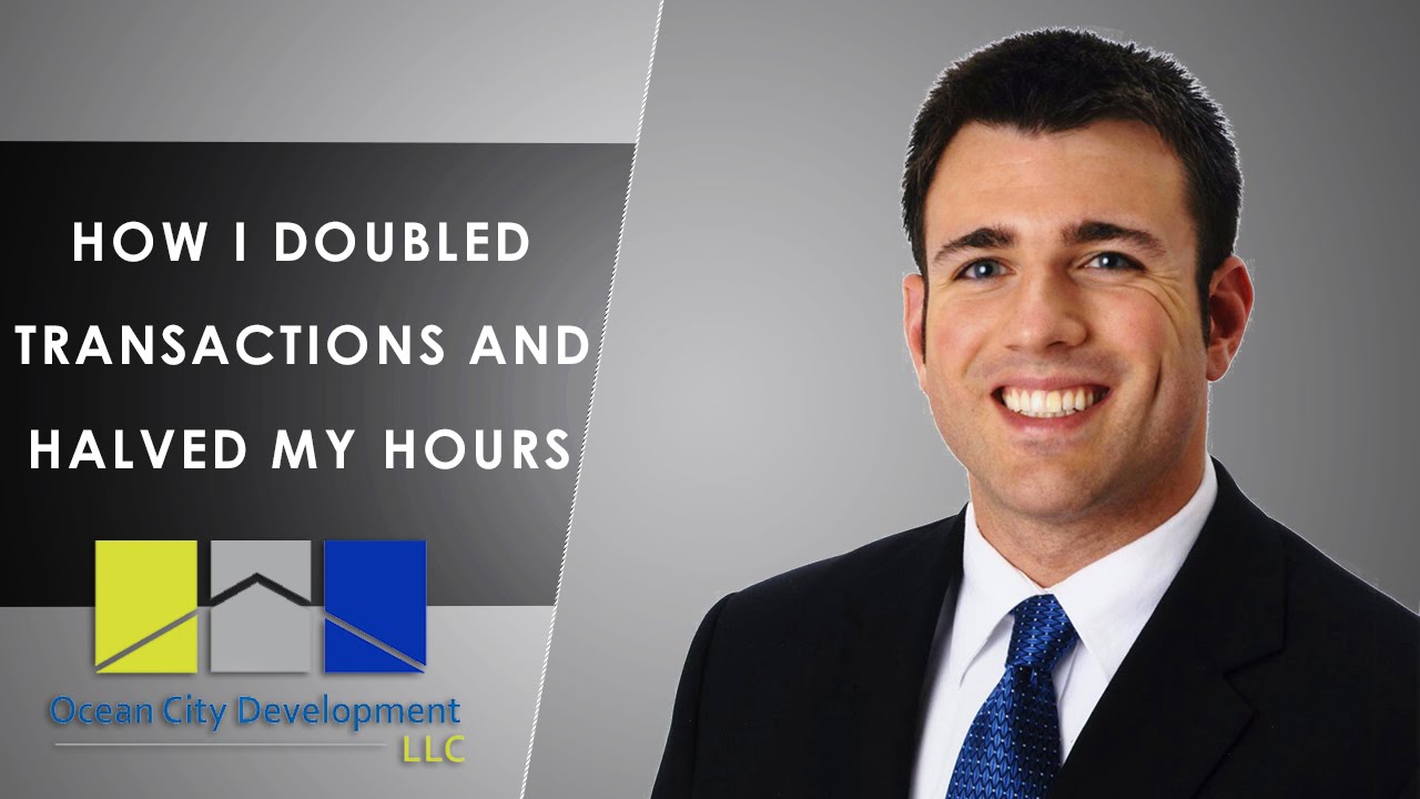 Ocean City Development How I doubled transactions and halved my hours