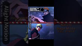 Pain vs Naruto Sage Mode #edit