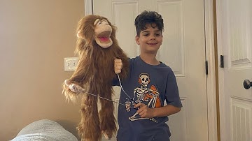 NEW MONKEY PUPPET FROM SILLY PUPPETS