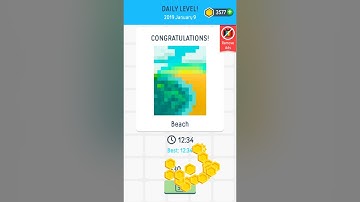 Logic Pic Daily Challenge 9 Jan 2019  | Daily Puzzles 🎮