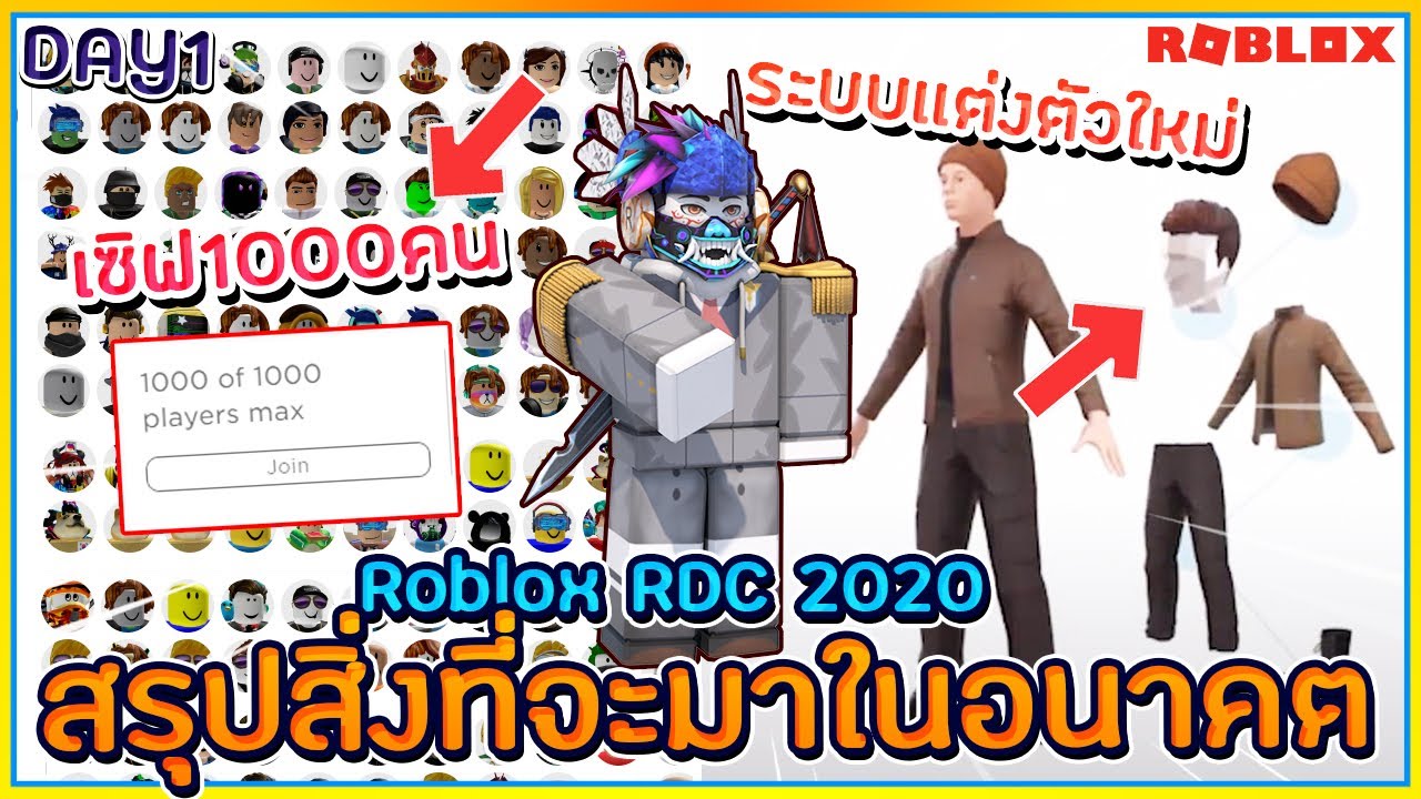 Sin Roblox Rdc 2020 ปร บเข าเเมพ เซ ฟละ 1000 คน เเละส งท จะมาในอนาคต Day1 ᴴᴰ Youtube - 5 ความลบทซอนไวในเกม roblox p1