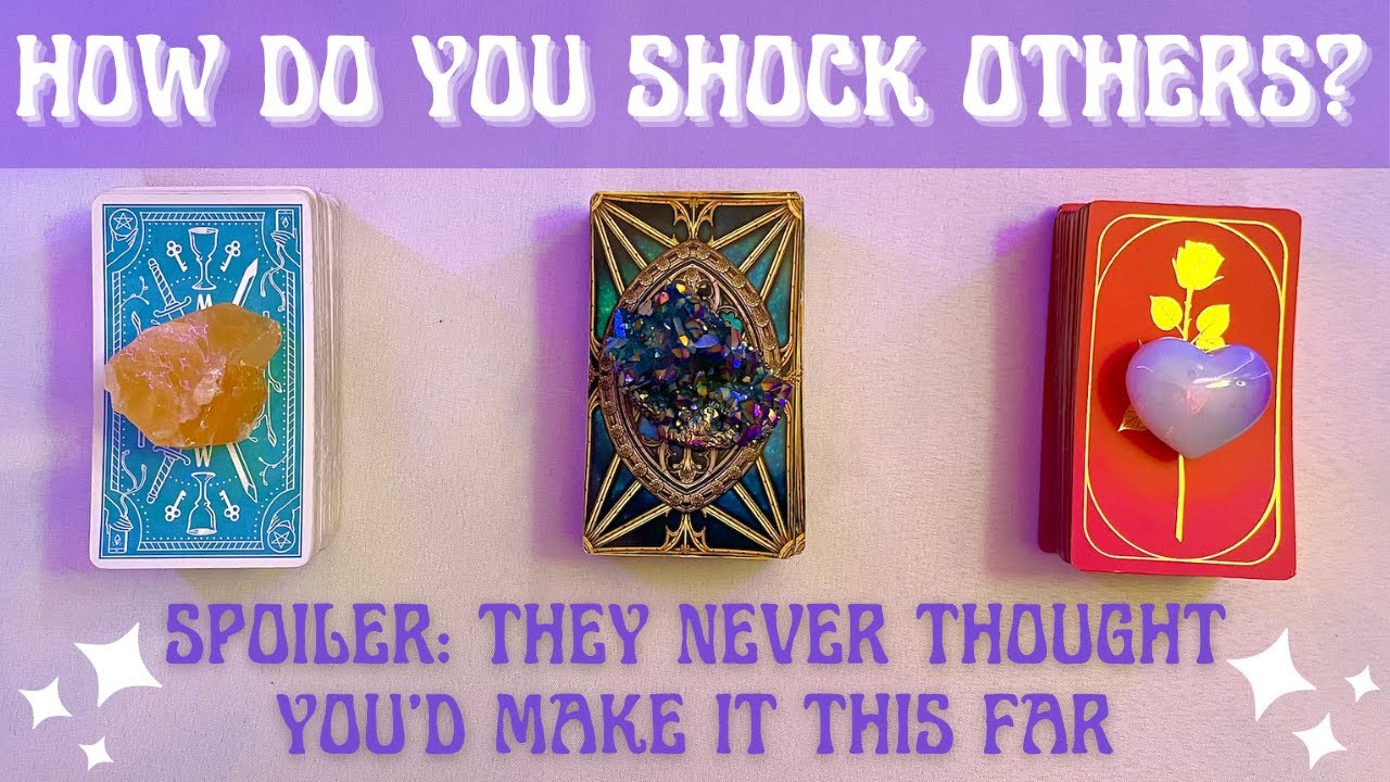How Do You SHOCK PEOPLE? 🤯⚡️ Pick A Card Tarot Reading