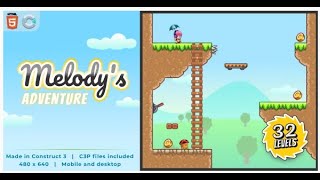 Melody's Adventure   HTML5 Platform game