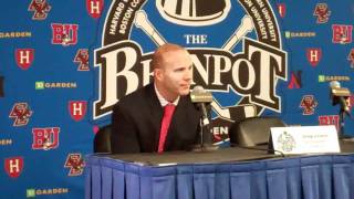 Feb 7 2011 Greg Cronin Northeastern Beanpot Harvard