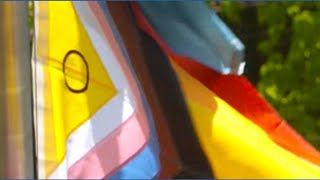 Pride flag flies over Seattle City Hall