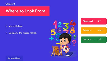 Chapter 1 - Where we Look From - Mirror Halves for NCERT Class 3