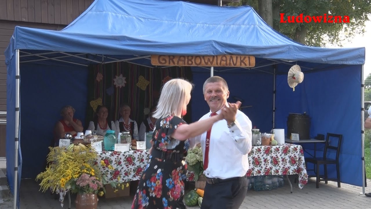 Sławek pokazał jak świetnym jest TANCERZEM i uwielbia HULAĆ ! Kapela Stąporkowska w Grabowie