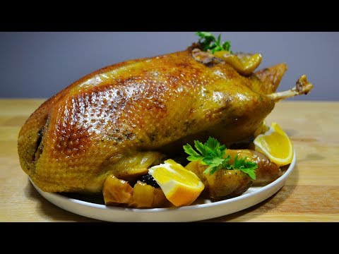 Сочная УТКА Запечённая в Духовке ❆Секреты Мягкой и Сочной Утки Duck in the oven with apples