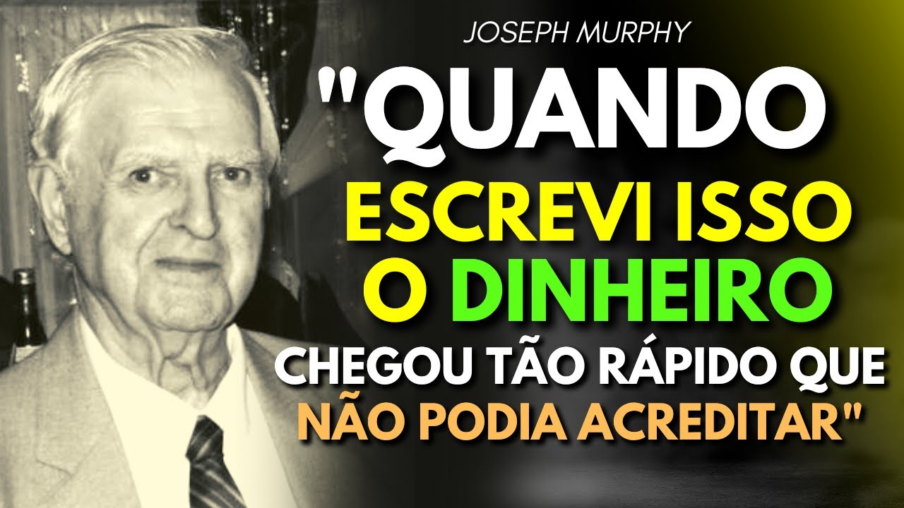 FAÇA ISSO O QUANTO ANTES Joseph Murphy O Poder do Subconsciente Lei