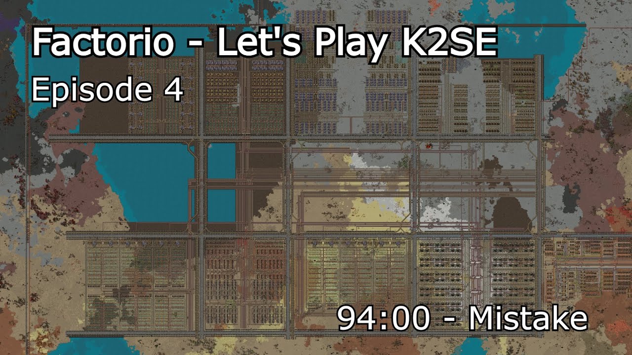 Factorio - Lets Play K2SE Episode 4 - YouTube
