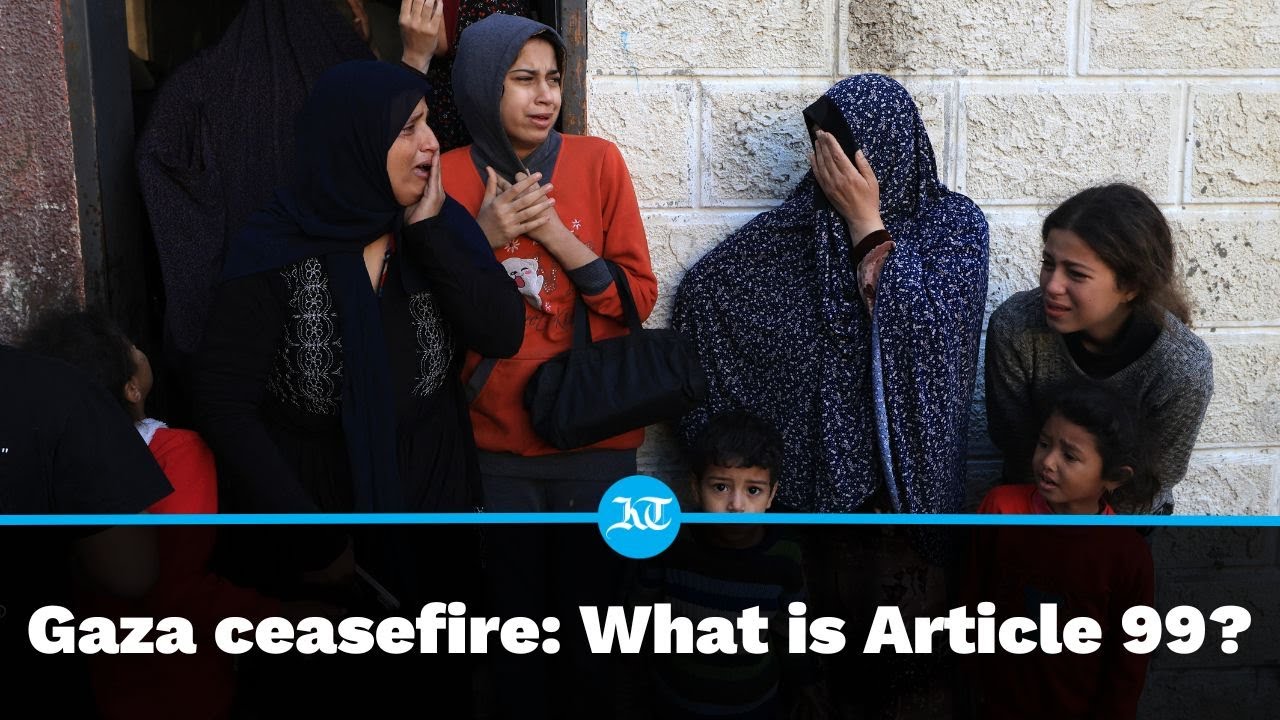 UN chief calls for Gaza ceasefire: What is Article 99? - YouTube