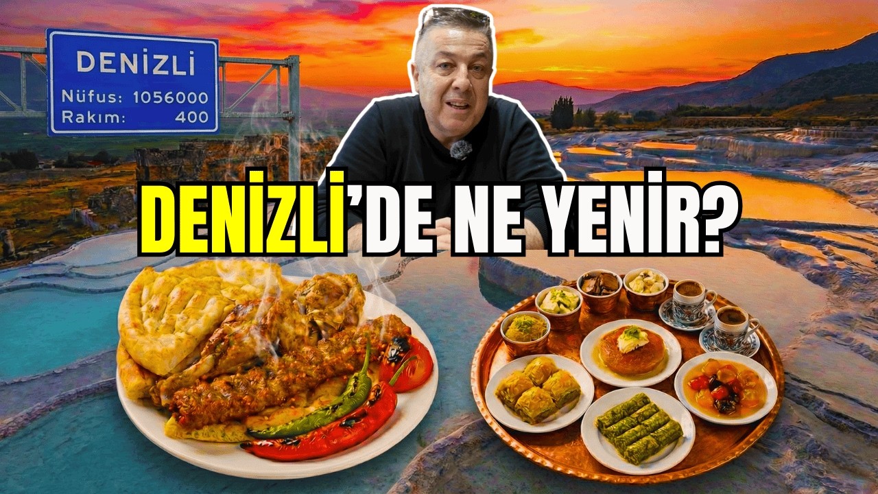 DENİZLİ LEZZET TURU! | Denizli Kebabı ve Tatlı Lezzet Durakları