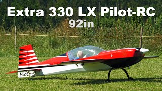 Extra 330 LX Pilot-RC 92in | RC aerobatic airplane | 4K | Letovice 2021