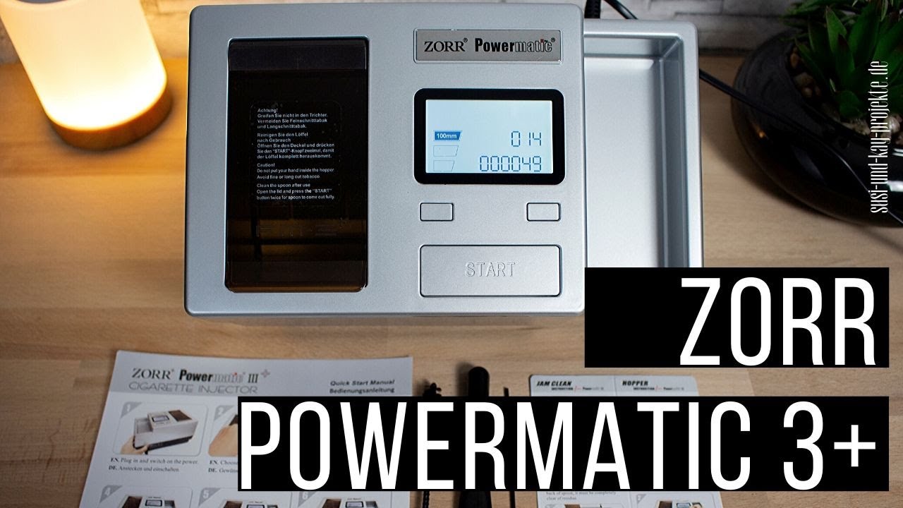 ZOOR POWERMATIC 3 Plus, Stopfmaschine