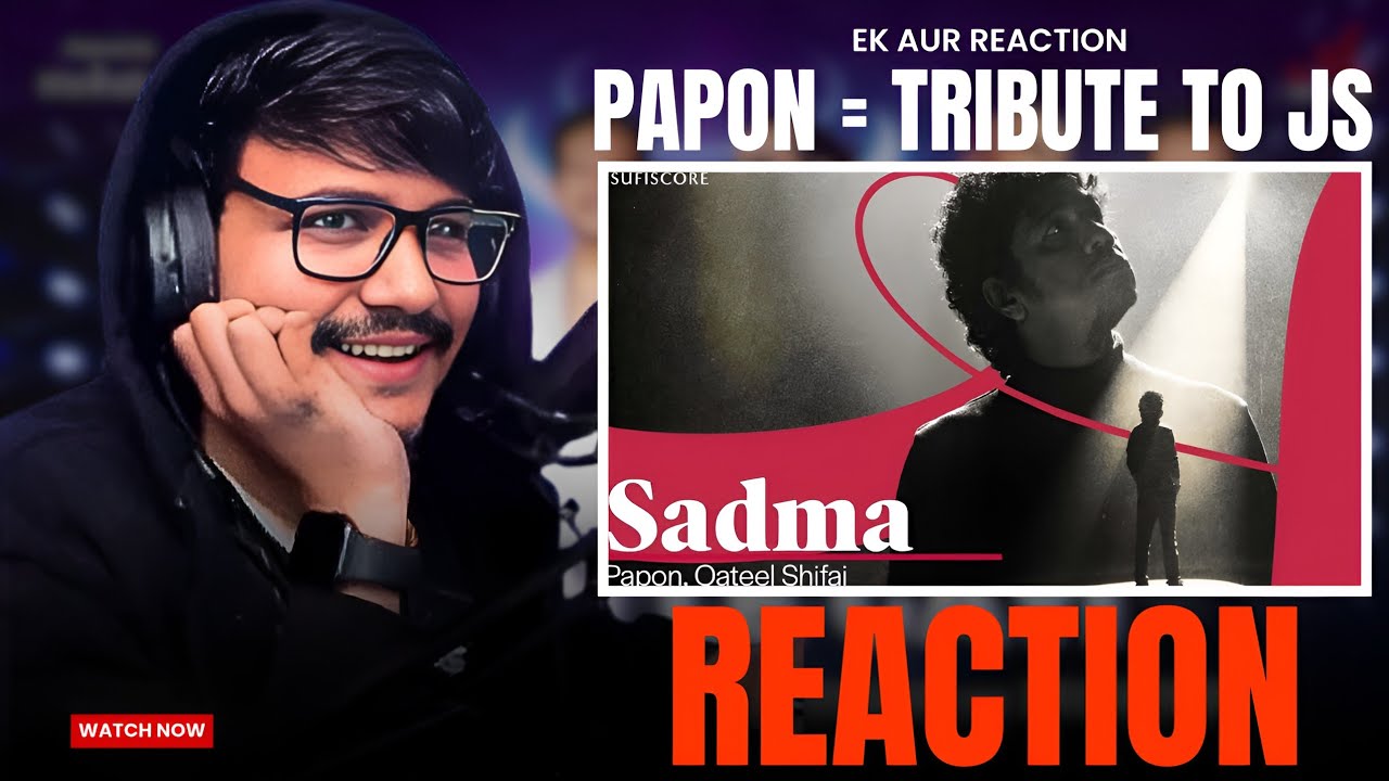 Sadma - Cover Song Reaction 😍 Papon - Tribute to Jagjit Singh -New Classical Song 2025 
