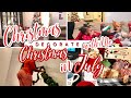 CHRISTMAS IN JULY | DECORATE WITH ME | CLEAN AND DECORATE  WITH ME| DECORATE WITH ME FOR CHRISTMAS