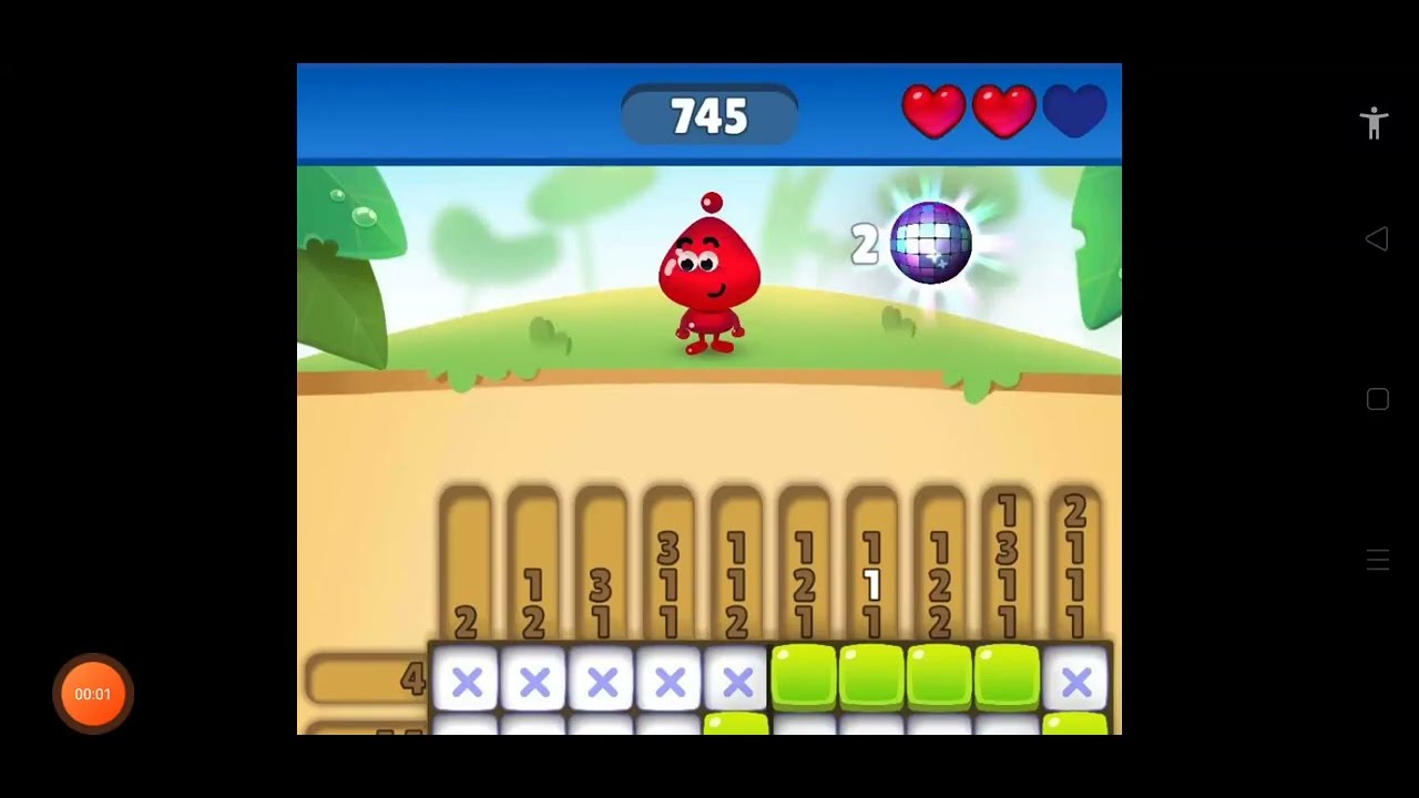 Nono Crossing Level 745 Picture Nonogram - YouTube