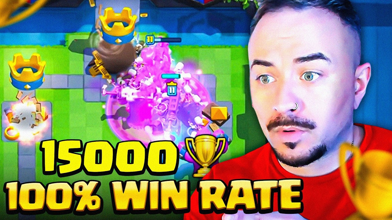 COME ARRIVARE A 15000 COPPE su CLASH ROYALE! (*no skill*)