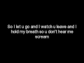 What I Didn't Say - Saving Jane lyrics