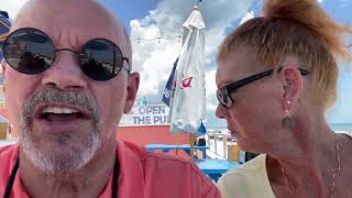 Kay and I at the Beach Bucket