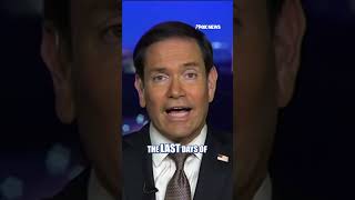 Iran will use this to BLACKMAIL the world, Rubio warns  #foxnews #news