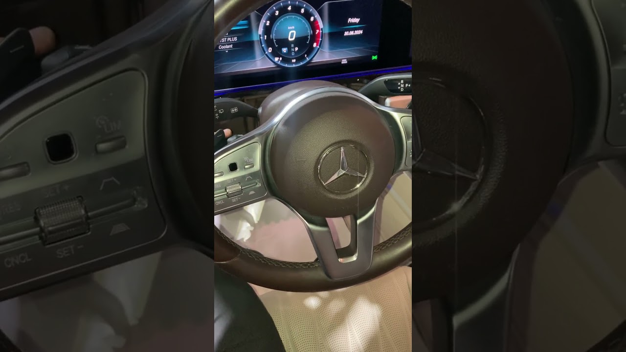 Рулевое колесо Mercedes не поднимается и не опускается 