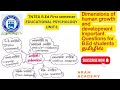 📘 Dimensions of Human Growth & Development in Tamil|B.Ed 1st Semester|Educational Psychology