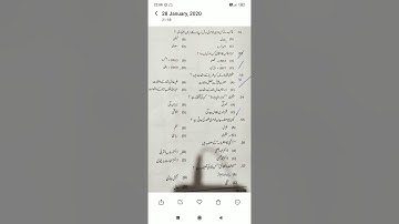 STET 2020 SOLVED PAPER URDU