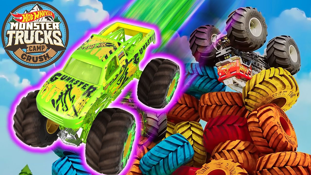 Hot Wheels Monster Trucks | ホットウィールモンスタートラック | 巨大チャレンジ、爆発レース、モンスターの戦い！🛻🔥🏁