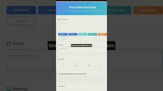 "Transform your text instantly with professional case conversion &amp; counting tools" #freeonlinetools