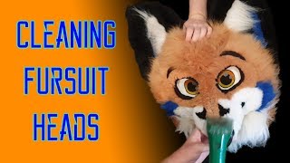 HOW TO CLEAN FURSUIT HEADS - Who is dirtier? screenshot 2