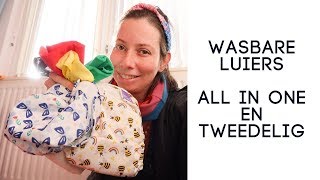 Wasbare luiers all in one en tweedelig Bambino Mio