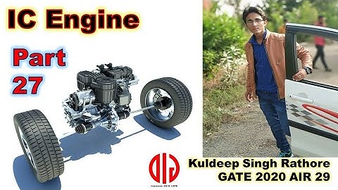 IC Engine 27 thermochemistry of ic ENGINE ( Product of combustion)