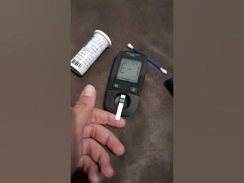 Resolvendo E-1 de ACCU-Chek Active - YouTube