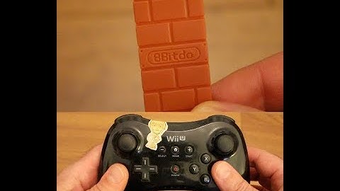 How to use 8bitdo USB Adapter with WiiU Pro Controller