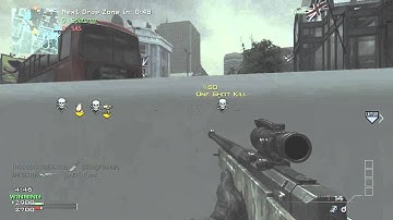 mw3: long range no scope
