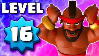 LEVEL 16 HOG RIDER DESTROYS CLASH ROYALE ⚠️