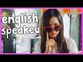 BLACKPINK JISOO ENGLISH SPEAKEU