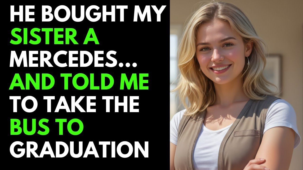 My Father Made Me Take The Bus To Graduation — While Buying My Sister A Mercedes