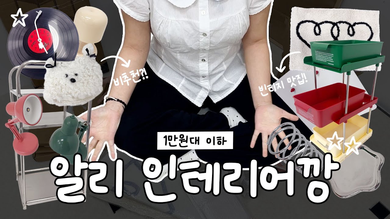 1만원 이하의 내돈내산 알리깡 | 귀엽고 신박한 인테리어템 12가지