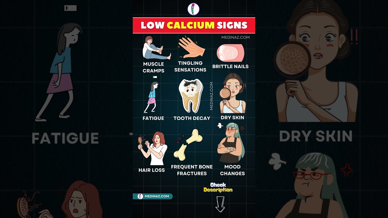 Warning Signs Of Low Calcium You Shouldn T Ignore Shortsfeed Calciumdeficiency Health Nutrition
